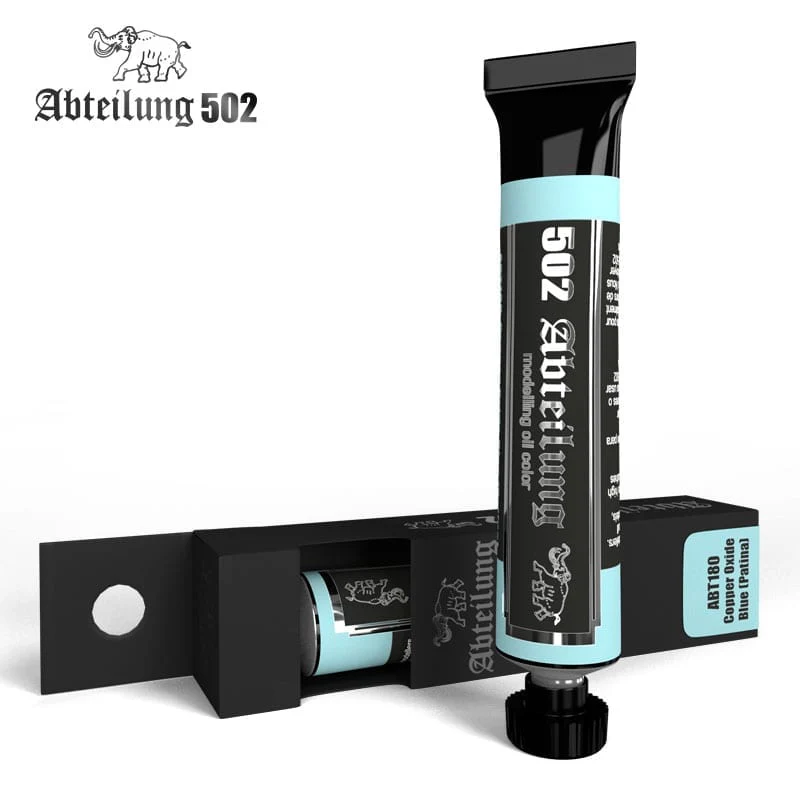 Abteilung 502 High Quality Oil paint - Copper Oxide Blue Patina