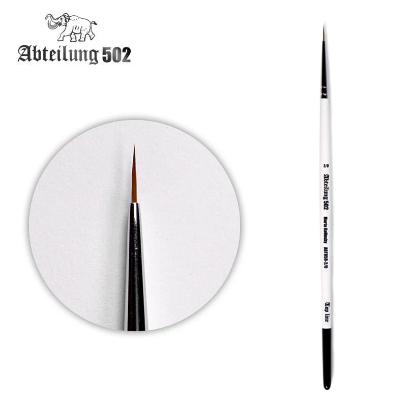 Abteilung 502 Top Line Marta Kolinsky brush - CHOOSE YOUR SIZE - Image 5
