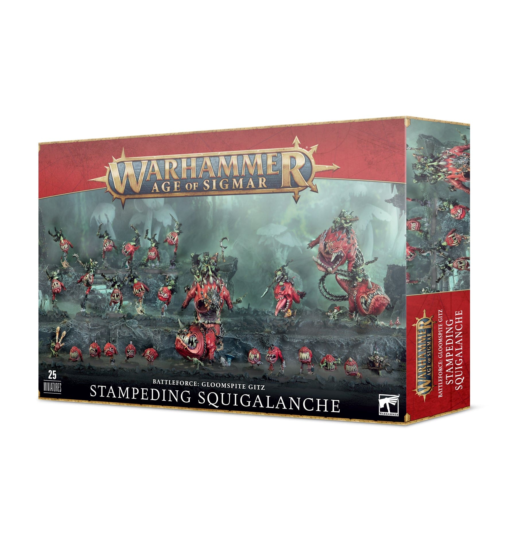 Age of Sigmar Battleforce - Gloomspite Gitz Stampeding Squigalanche