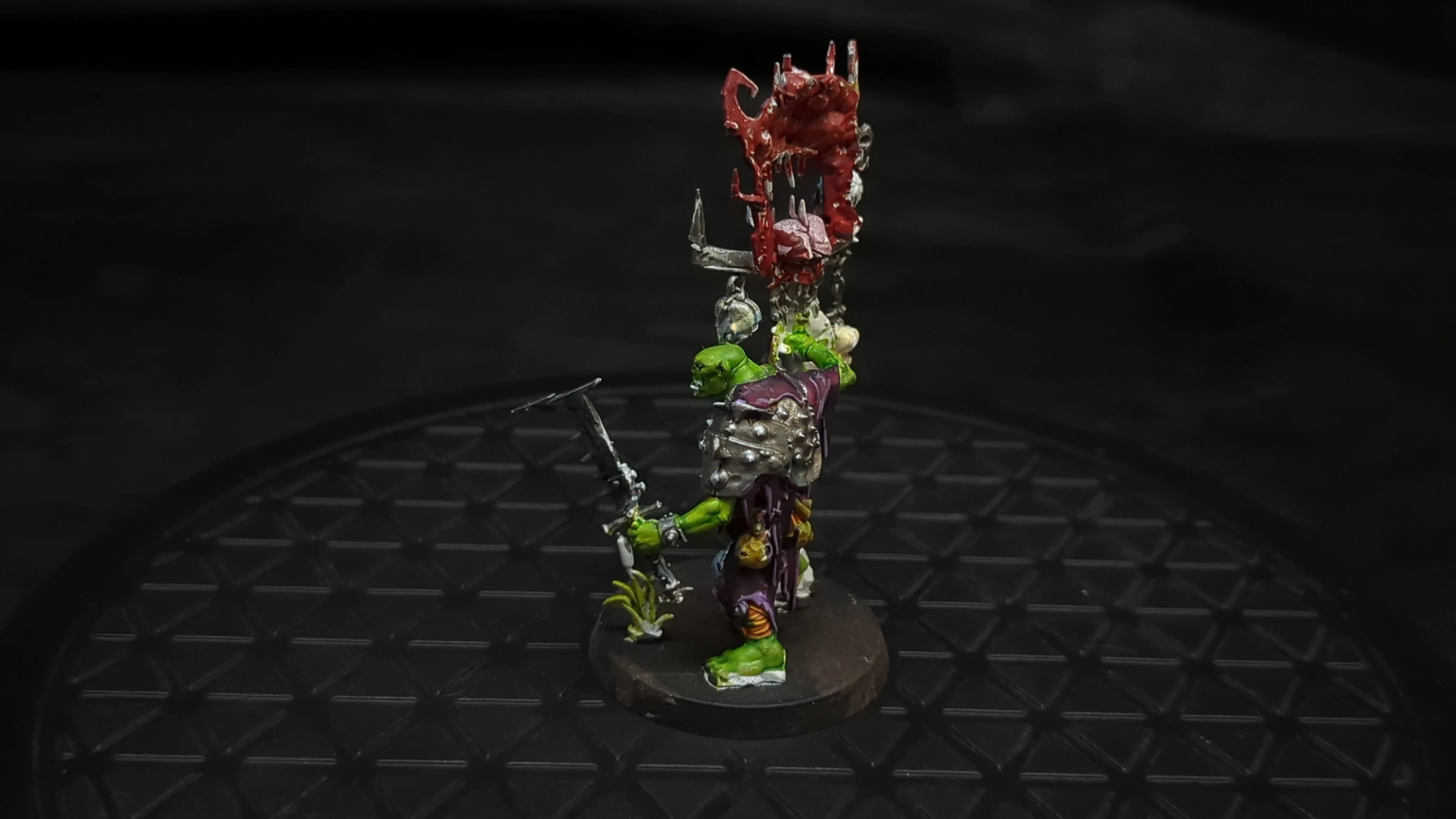 Age of Sigmar Orruk Warclans Kruleboyz Murknob with Belcha-banna - Image 2