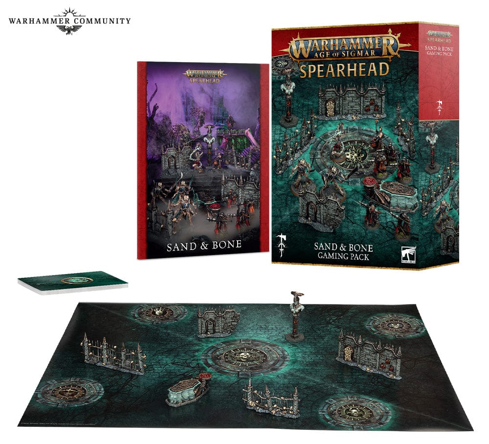 Age of Sigmar Spearhead Sand and Bone Gaming Pack (ENG)
