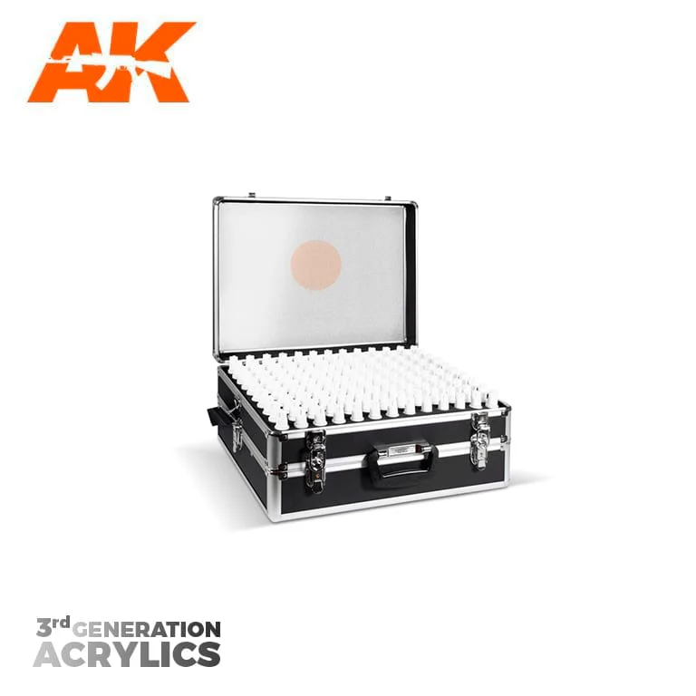 AK Interactive 3G Acrylics Briefcase - 236 Colors Full Range - Image 4