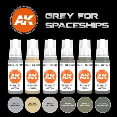 AK Interactive 3G Grey for Spaceships Set - Image 3