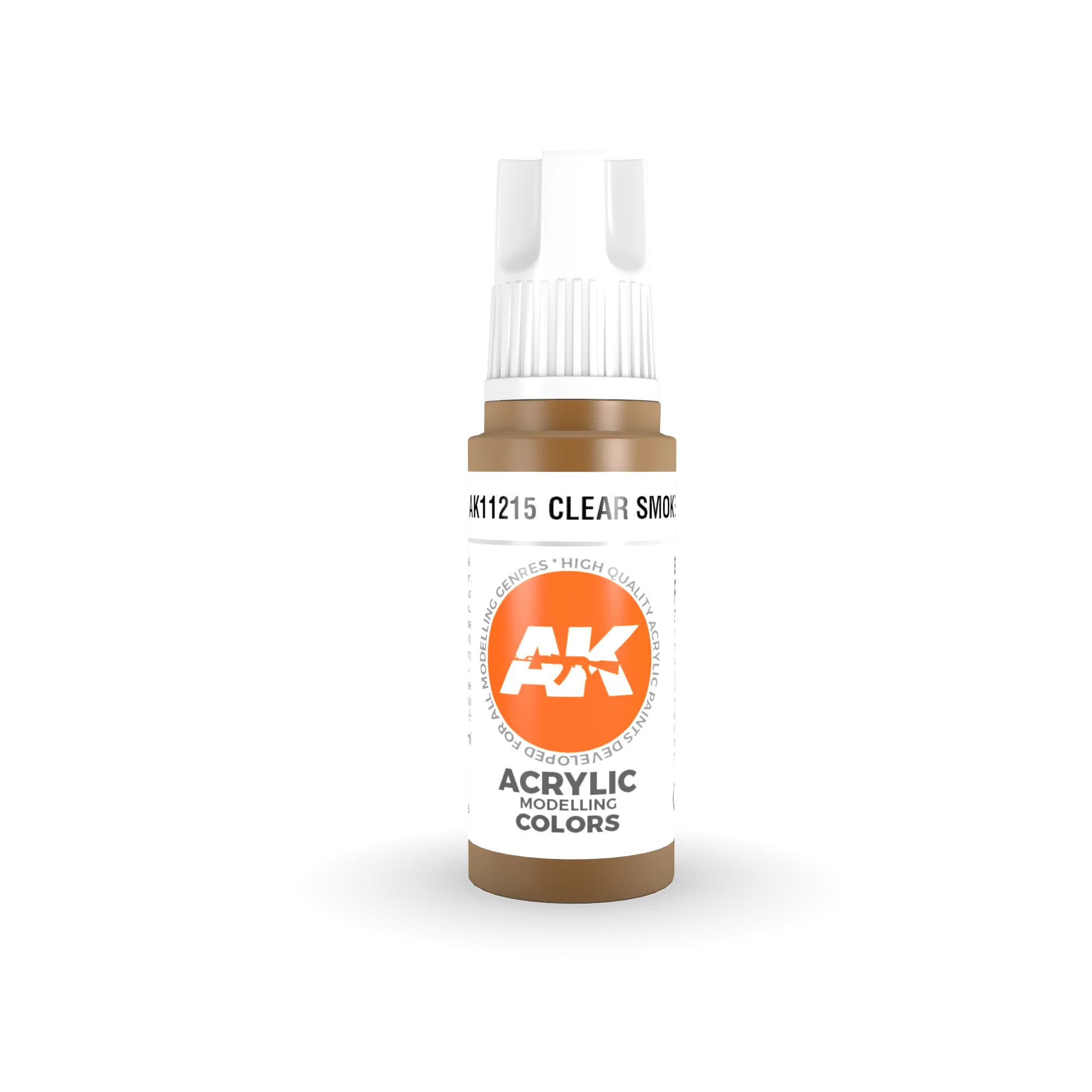 AK Interactive 3rd Gen Acrylics 17ml - Clear Smoke