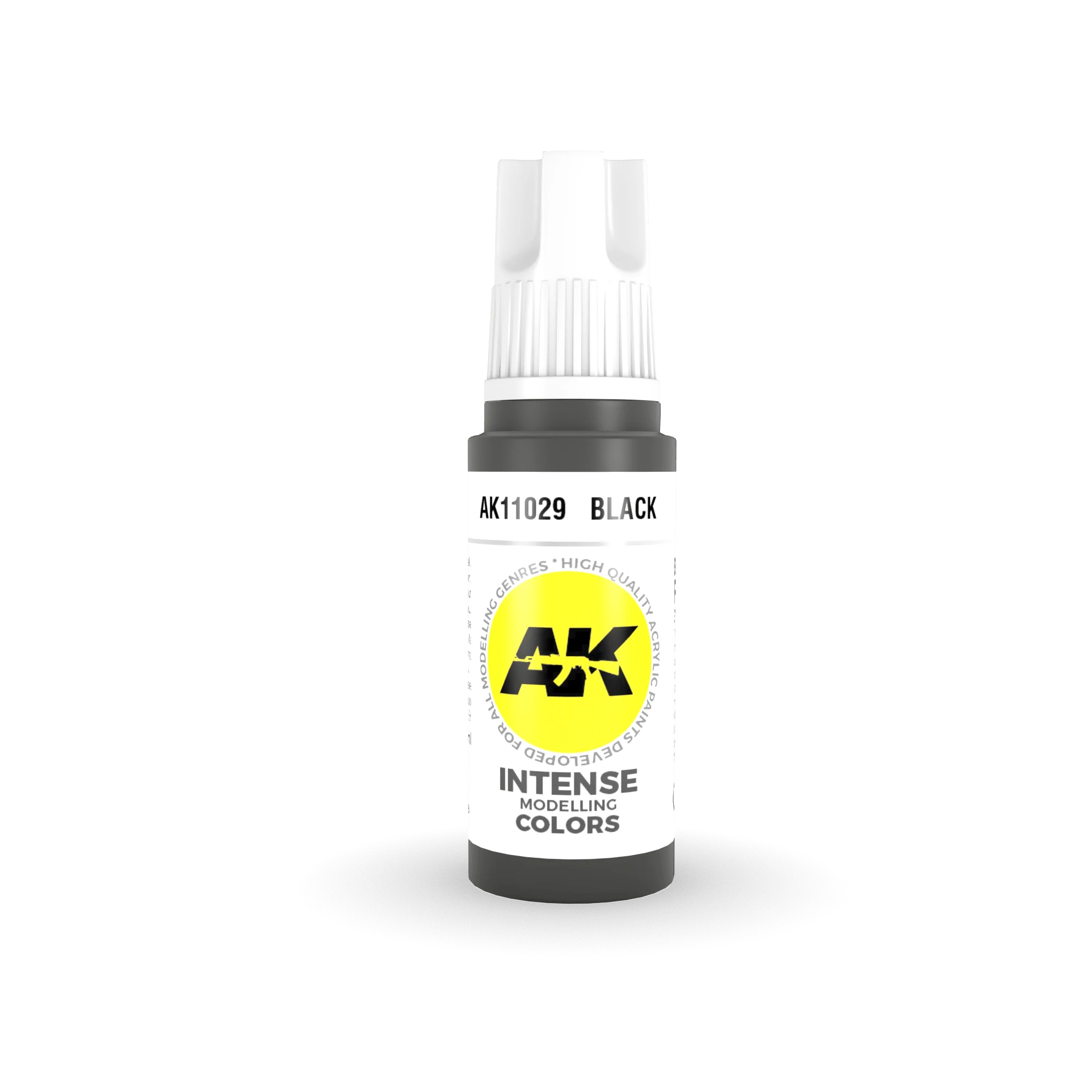 AK Interactive 3rd Gen Acrylics 17ml - Intense Black
