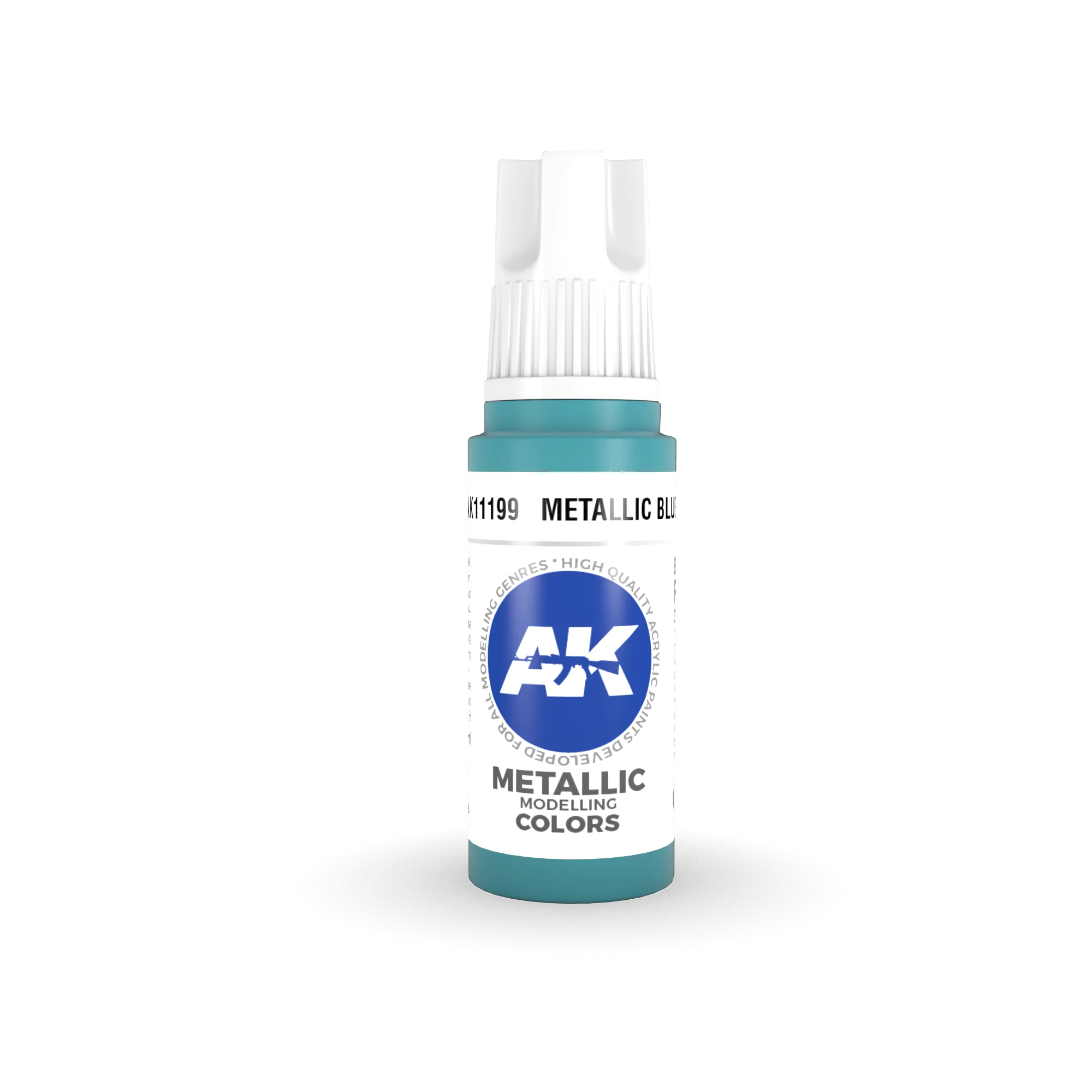 AK Interactive 3rd Gen Acrylics 17ml - Metallic Blue