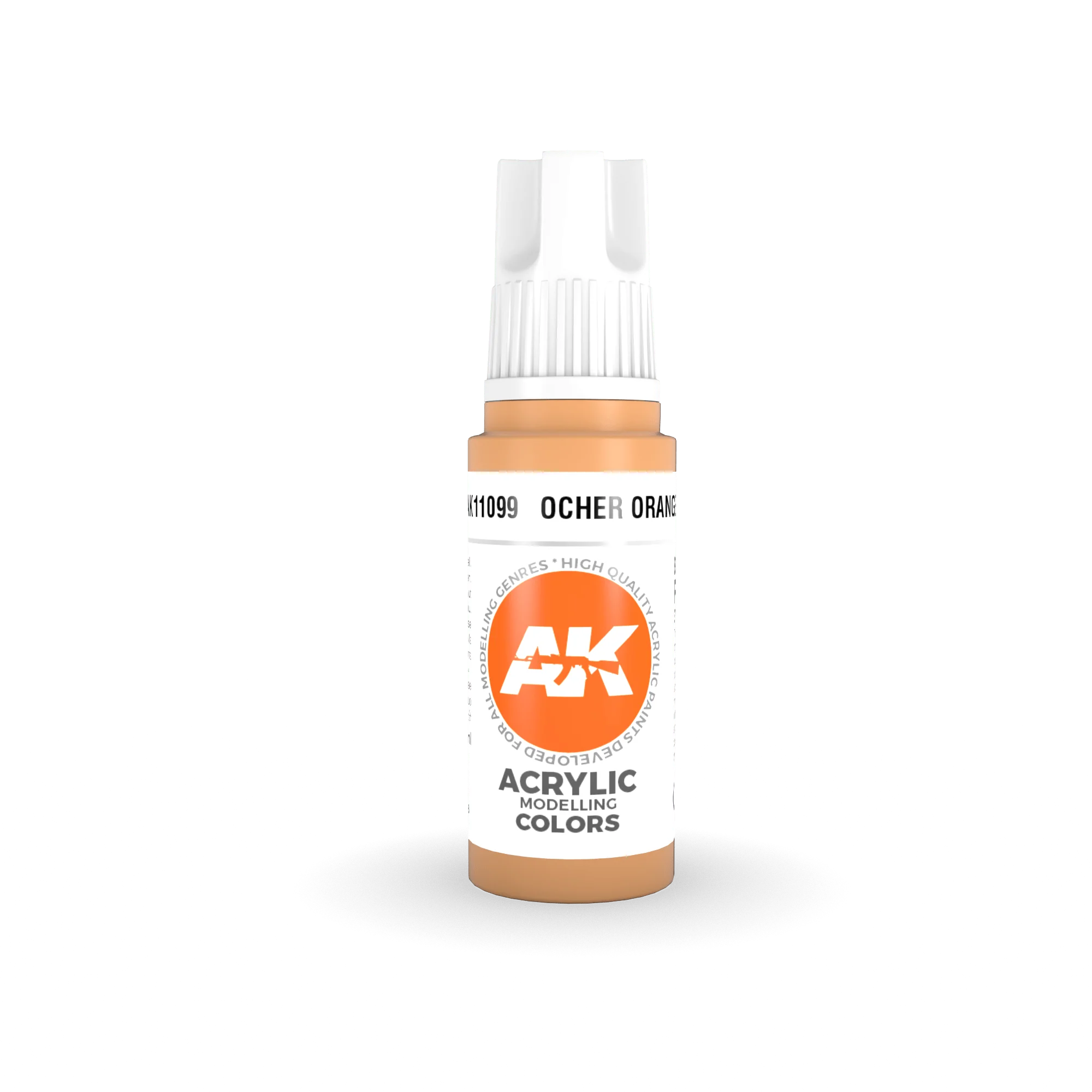 AK Interactive 3rd Gen Acrylics 17ml - Ocher Orange