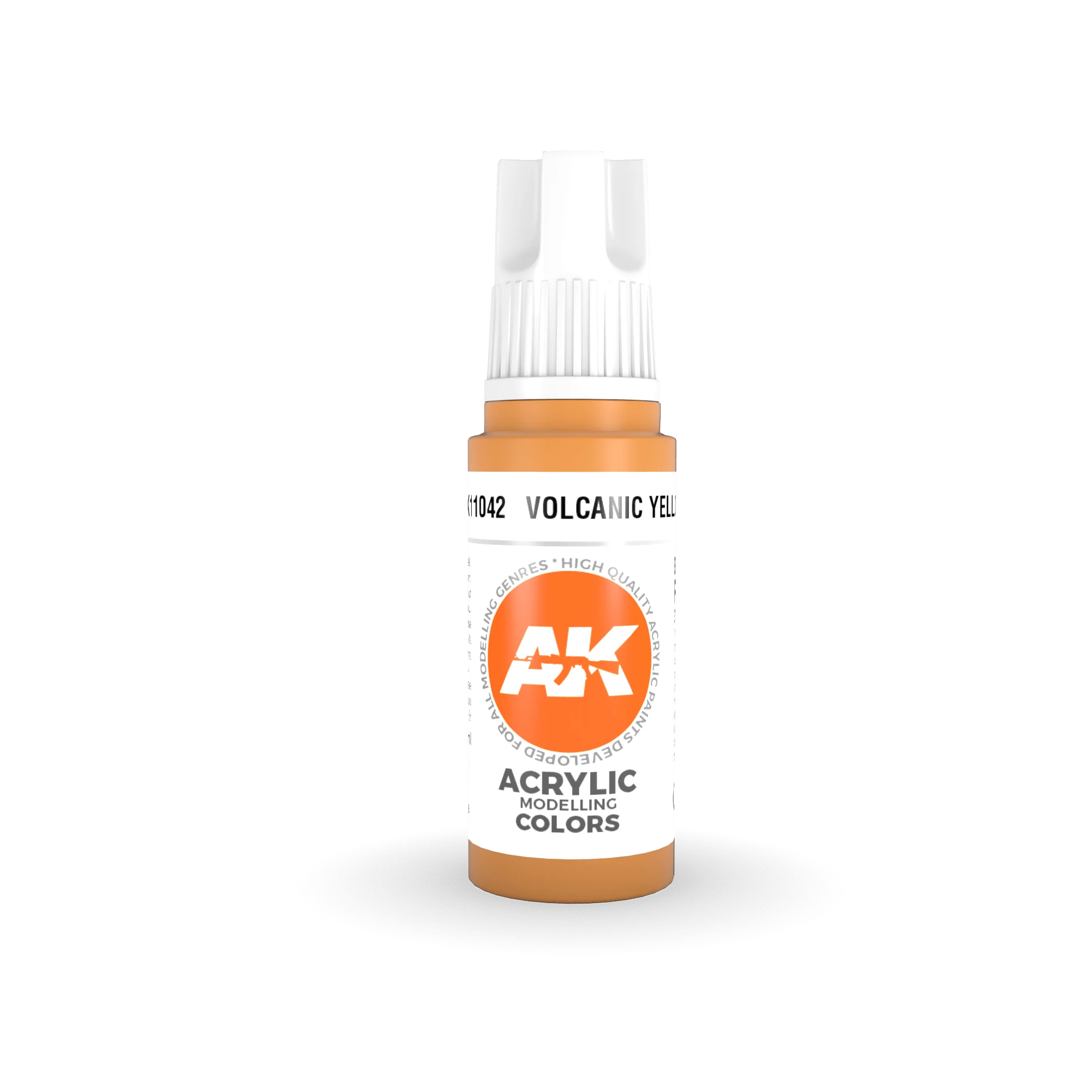 AK Interactive 3rd Gen Acrylics 17ml - Volcanic Yellow