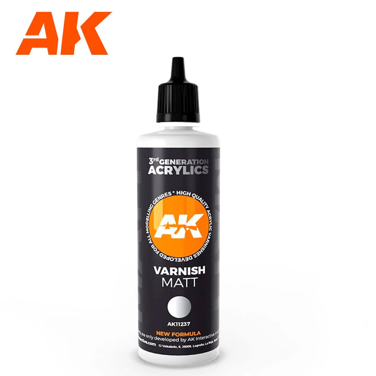 AK Interactive 3rd Gen Acrylics Matt Varnish 100ml
