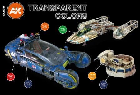 AK Interactive 3rd Gen Acrylics Paint set - Transparent Colors - Image 2