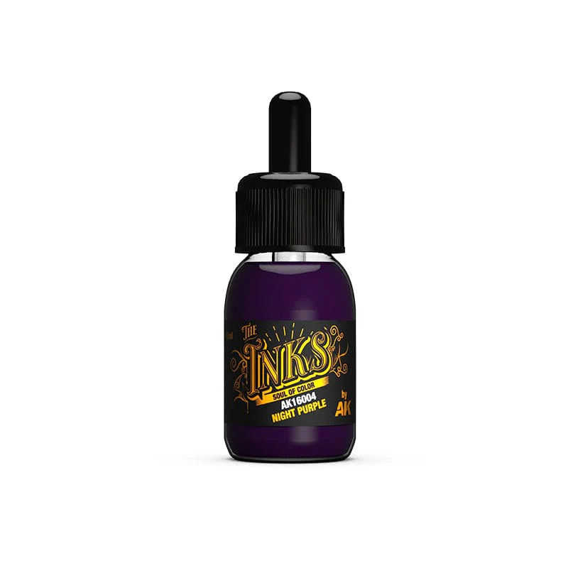 AK Interactive Acrylic Inks 30ml - Darkness Set - Image 2