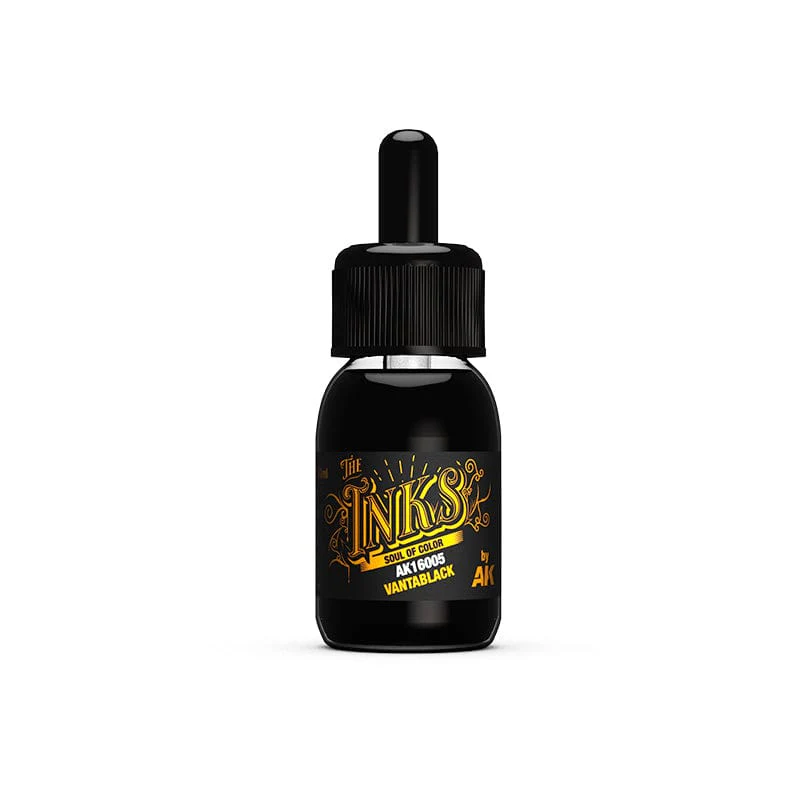 AK Interactive Acrylic Inks 30ml - Darkness Set - Image 3