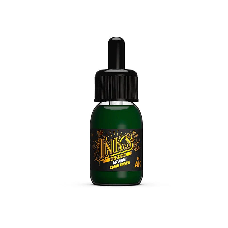 AK Interactive Acrylic Inks 30ml - Materials Set - Image 3