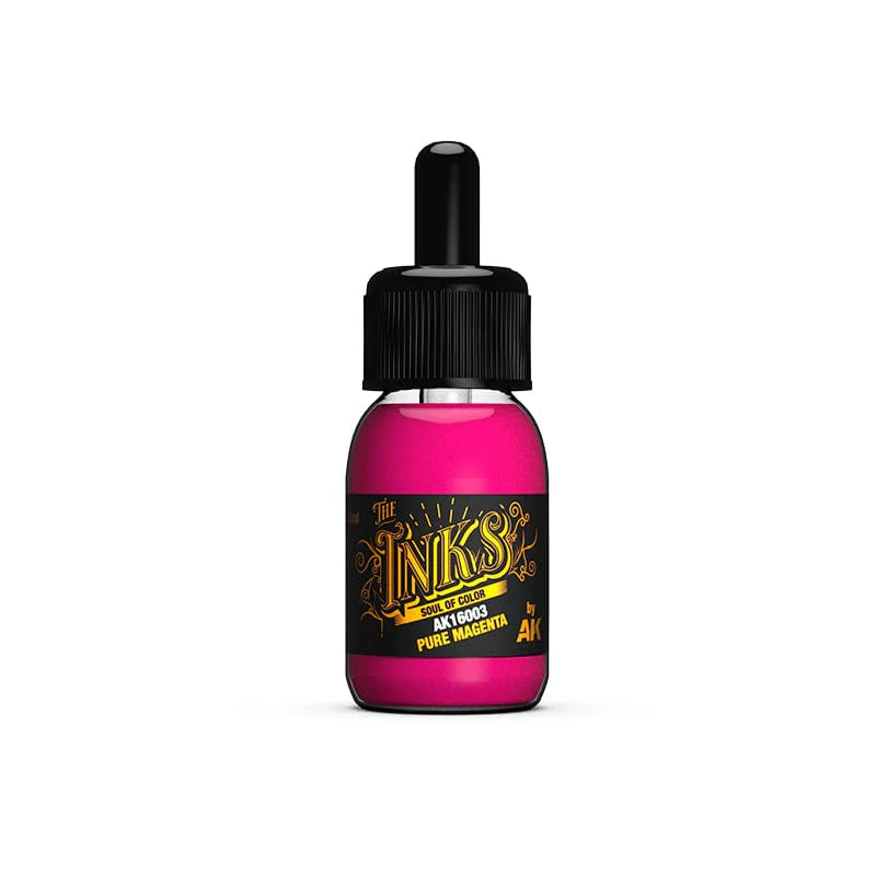 AK Interactive Acrylic Inks 30ml - Primary Colors Set - Image 3