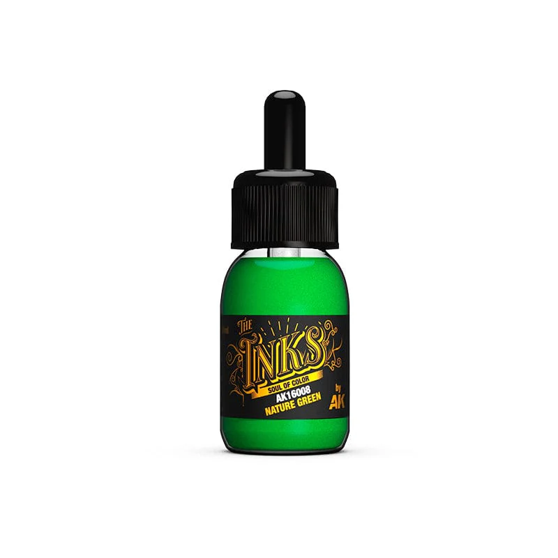 AK Interactive Acrylic Inks 30ml - Secondary Colors Set - Image 3