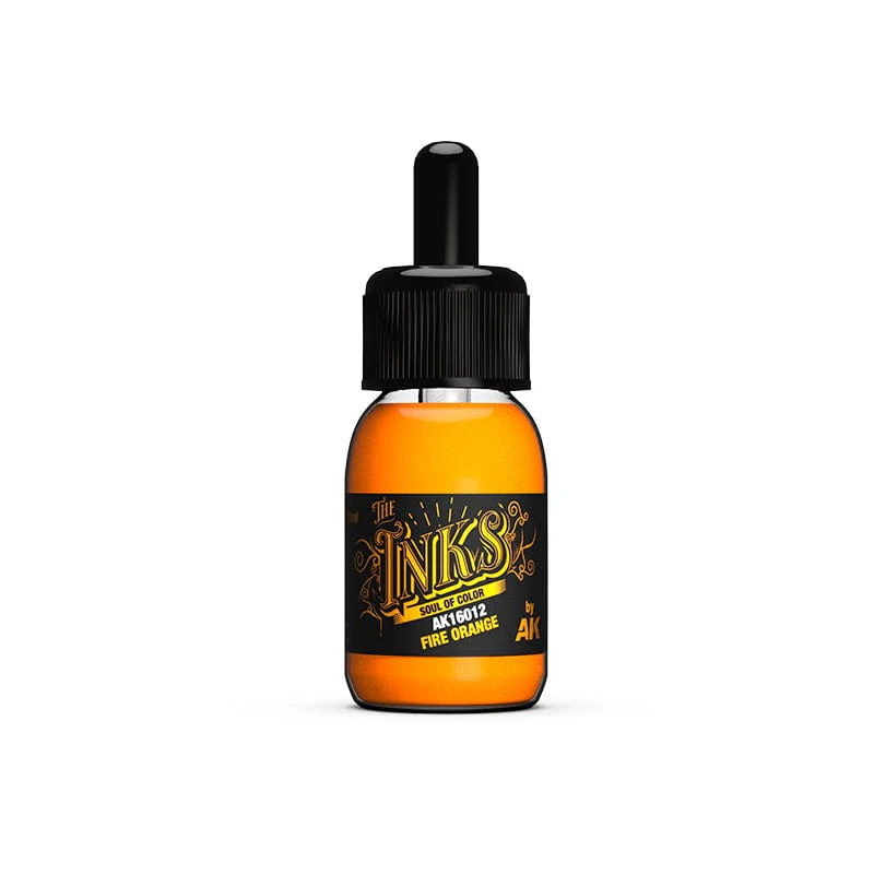 AK Interactive Acrylic Inks 30ml - Secondary Colors Set - Image 4