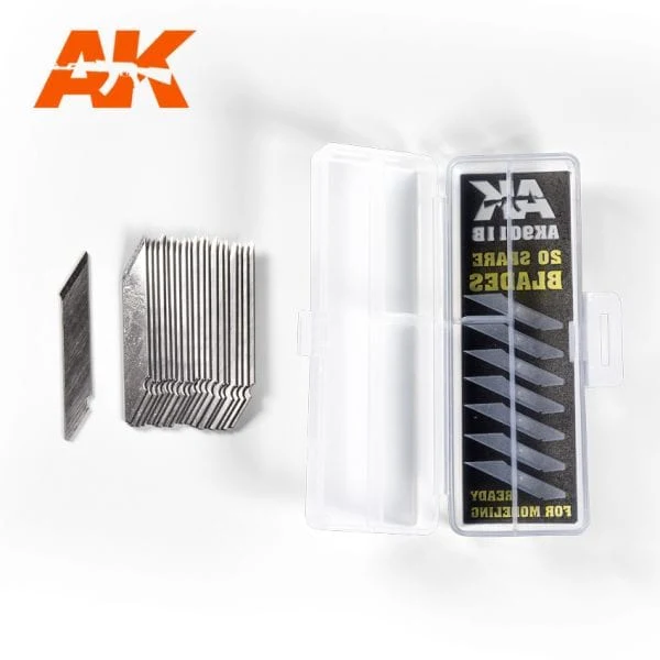AK Interactive Cutter Spare Blades (20 units) - Image 2