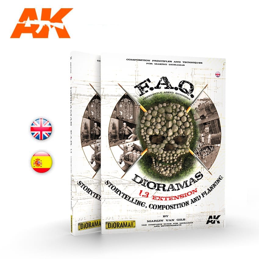 AK Interactive Dioramas F.A.Q. 1.3 Extension - Storytelling, Composition & Planning