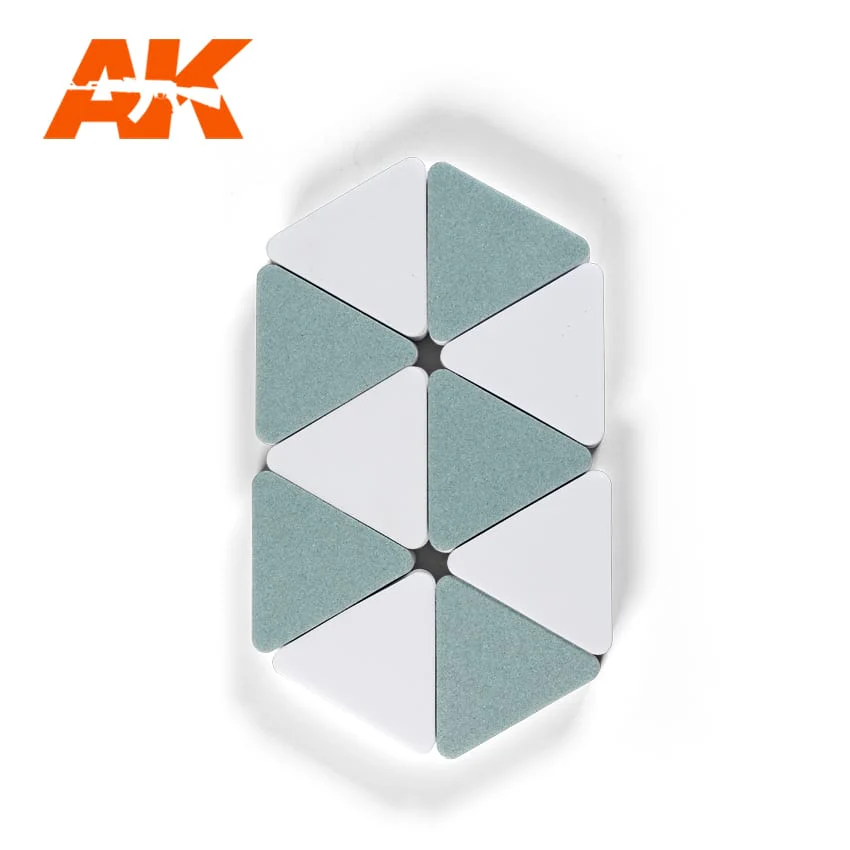 AK Interactive Double Sided Sponge -for semi-gloss effect and fine polishing - Image 2