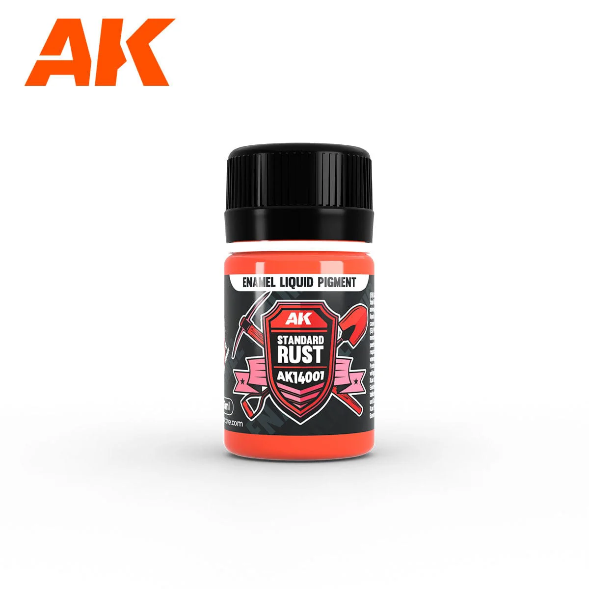 AK Interactive Enamel Liquid Pigment Rust & Exhaust set 35ml  (3 ref) - Image 2