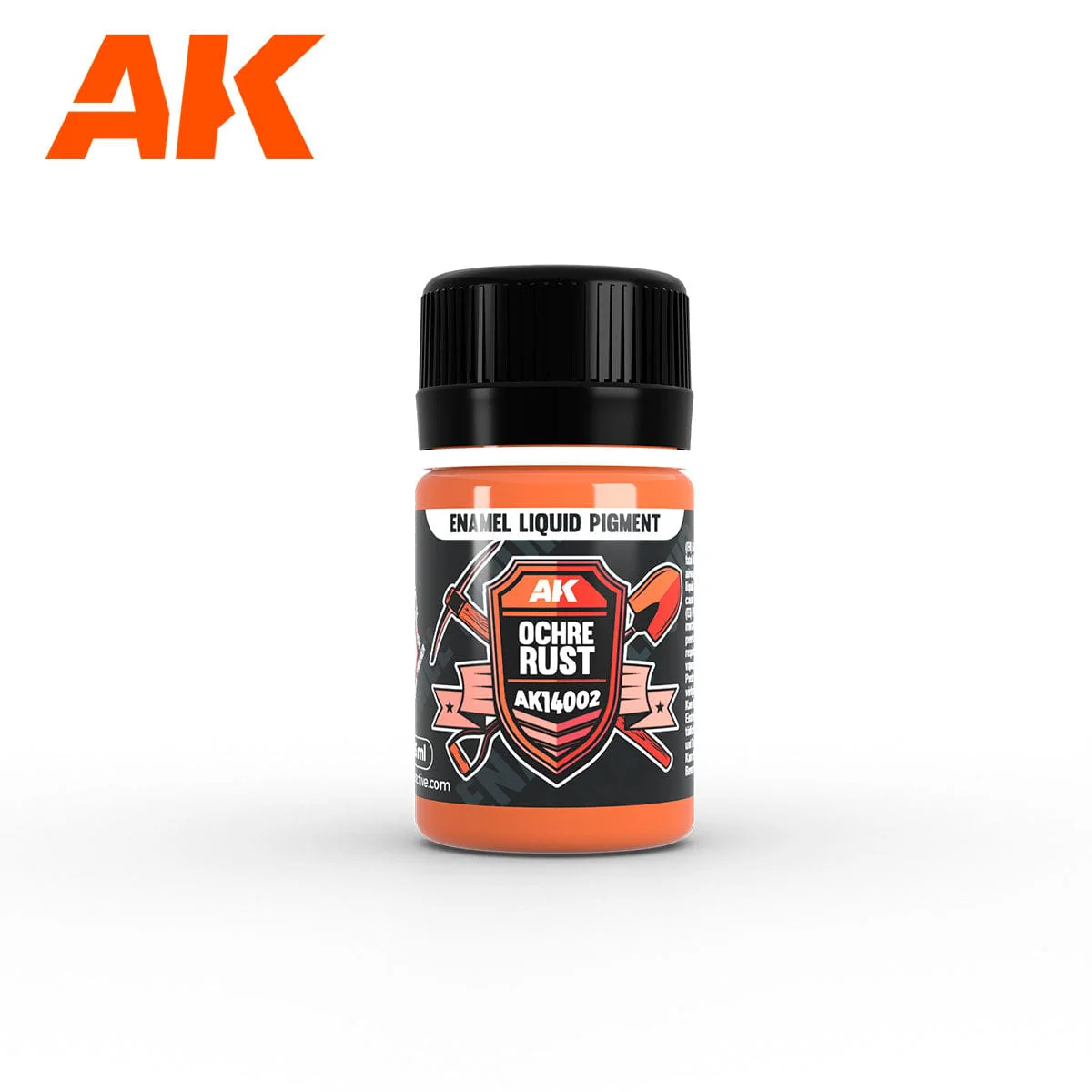 AK Interactive Enamel Liquid Pigment Rust & Exhaust set 35ml  (3 ref) - Image 3