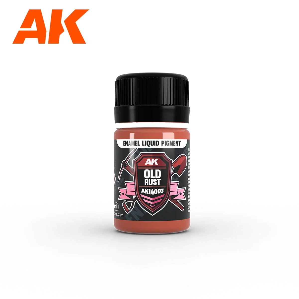 AK Interactive Enamel Liquid Pigment Rust & Exhaust set 35ml  (3 ref) - Image 4