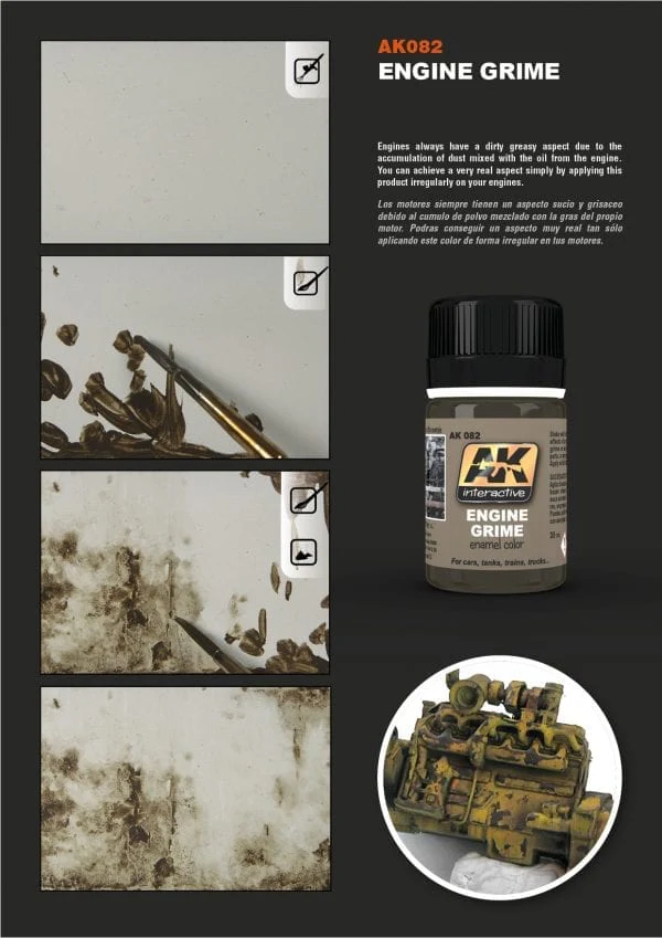 AK Interactive Engine Grime 35ml - Image 3