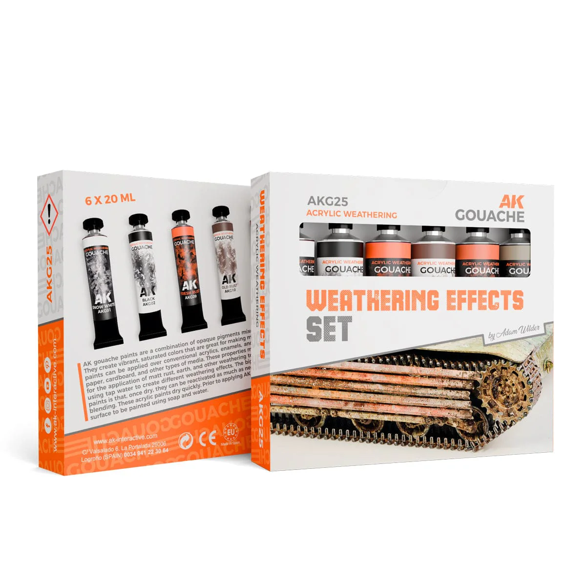 AK Interactive Gouches set - Weathering Effects - Image 2