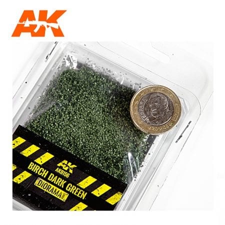 AK Interactive High Quality detailed Birch Dark Green Leaves - 28mm 1/72 - Image 3