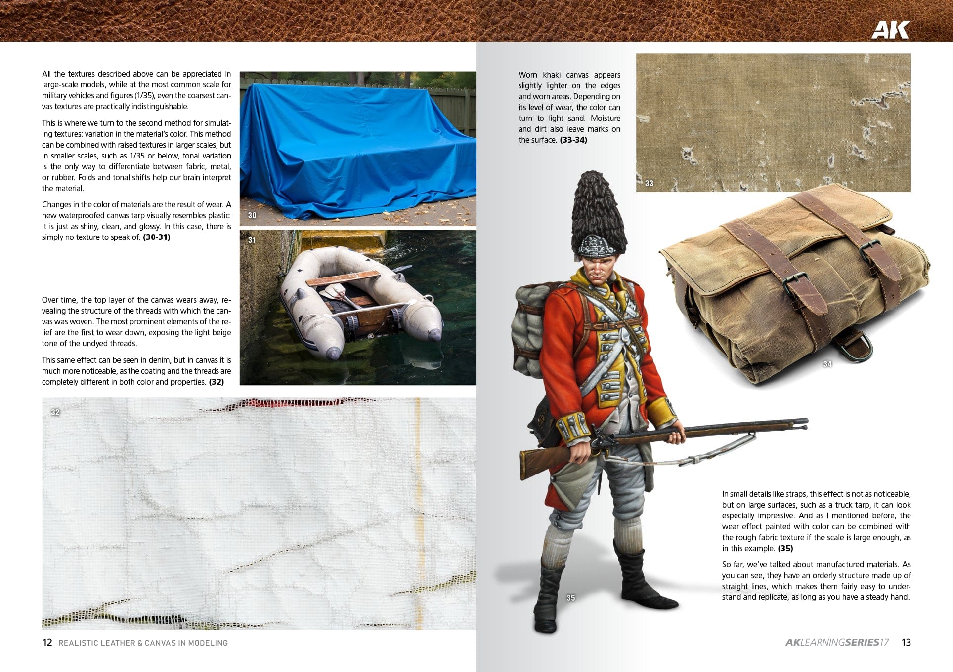 AK Interactive Learning Series #17 Realistic Leather & Canvas - Image 2