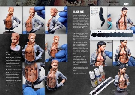 AK Interactive Learning Series no 12 - Painting Female Figures - Image 10
