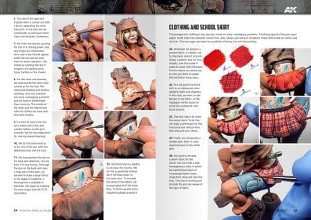 AK Interactive Learning Series no 12 - Painting Female Figures - Image 8