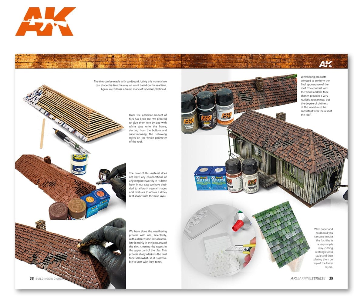 AK Interactive Learning Series No 9 - The Ultimate Guide To Make Buildings In Dioramas - Image 3