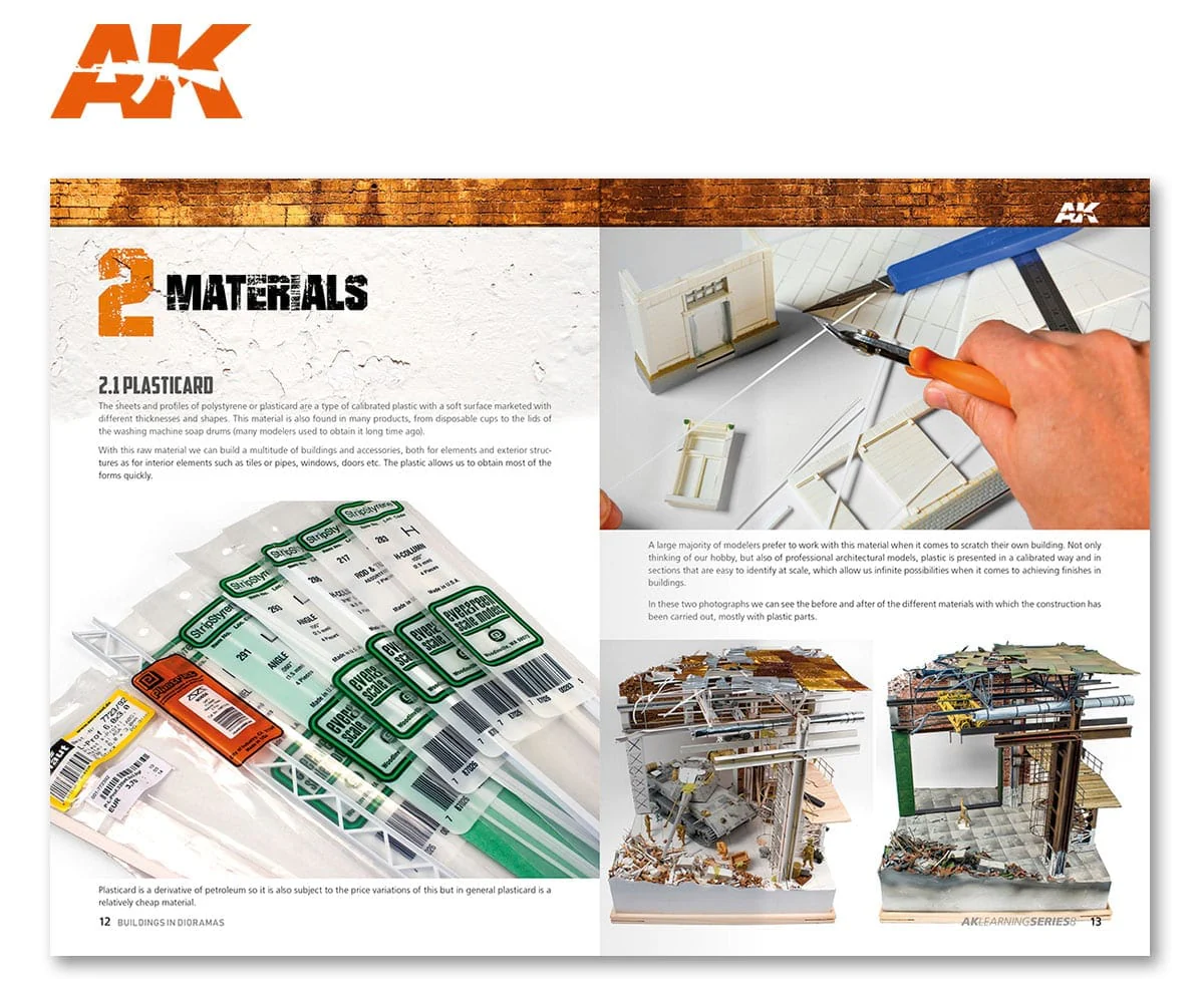 AK Interactive Learning Series No 9 - The Ultimate Guide To Make Buildings In Dioramas - Image 6