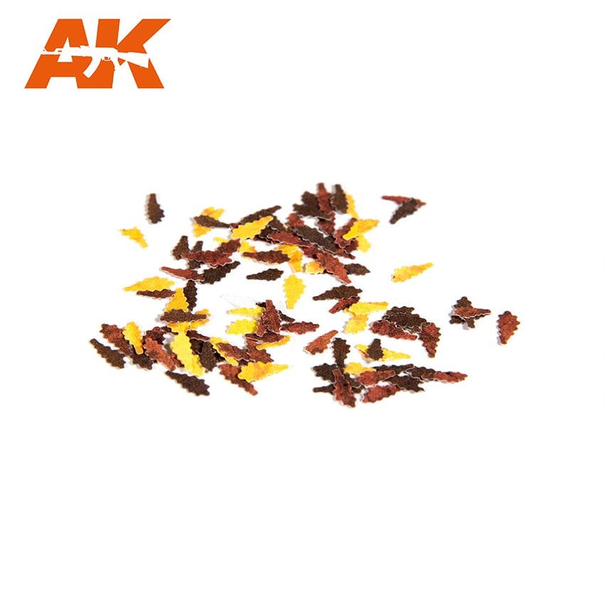 AK Interactive Leaves Punching Sheet Set (4 pcs, A4 size) - Image 4
