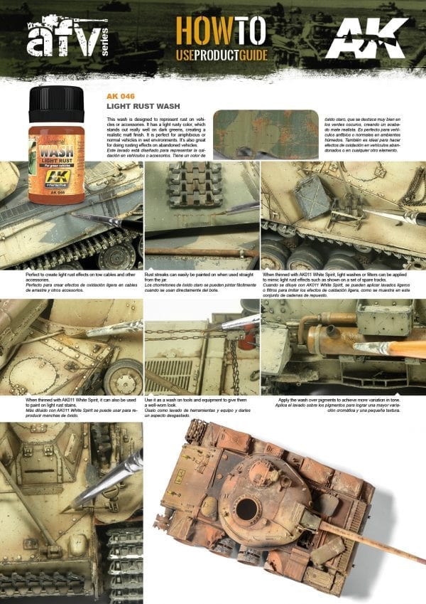AK Interactive Light Rust Wash - Image 2