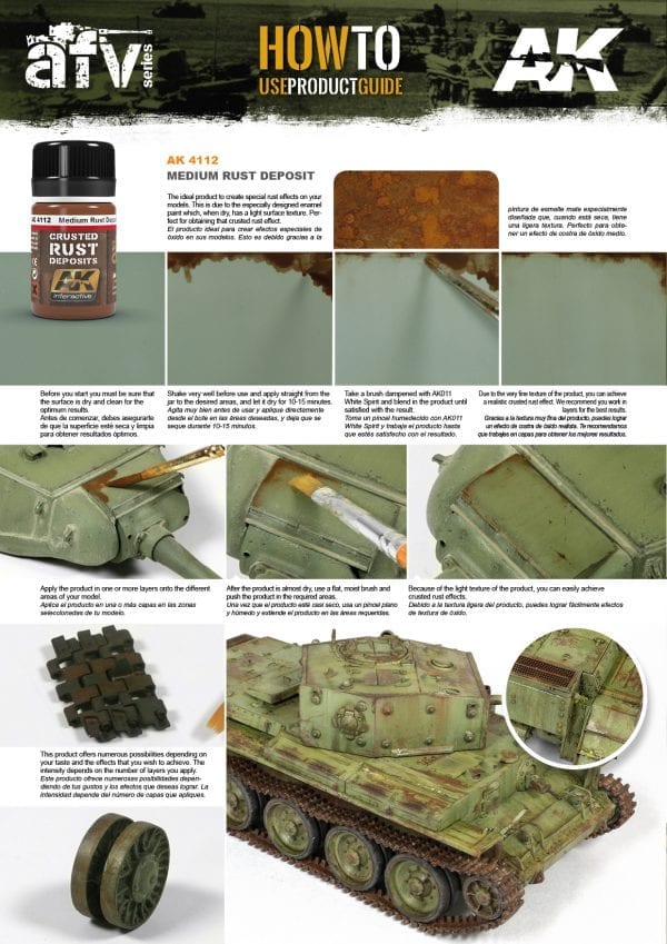 AK Interactive Medium Rust Deposit 35ml - Image 2