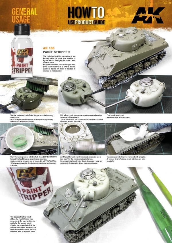 AK Interactive Paint Stripper 250ml - Image 2