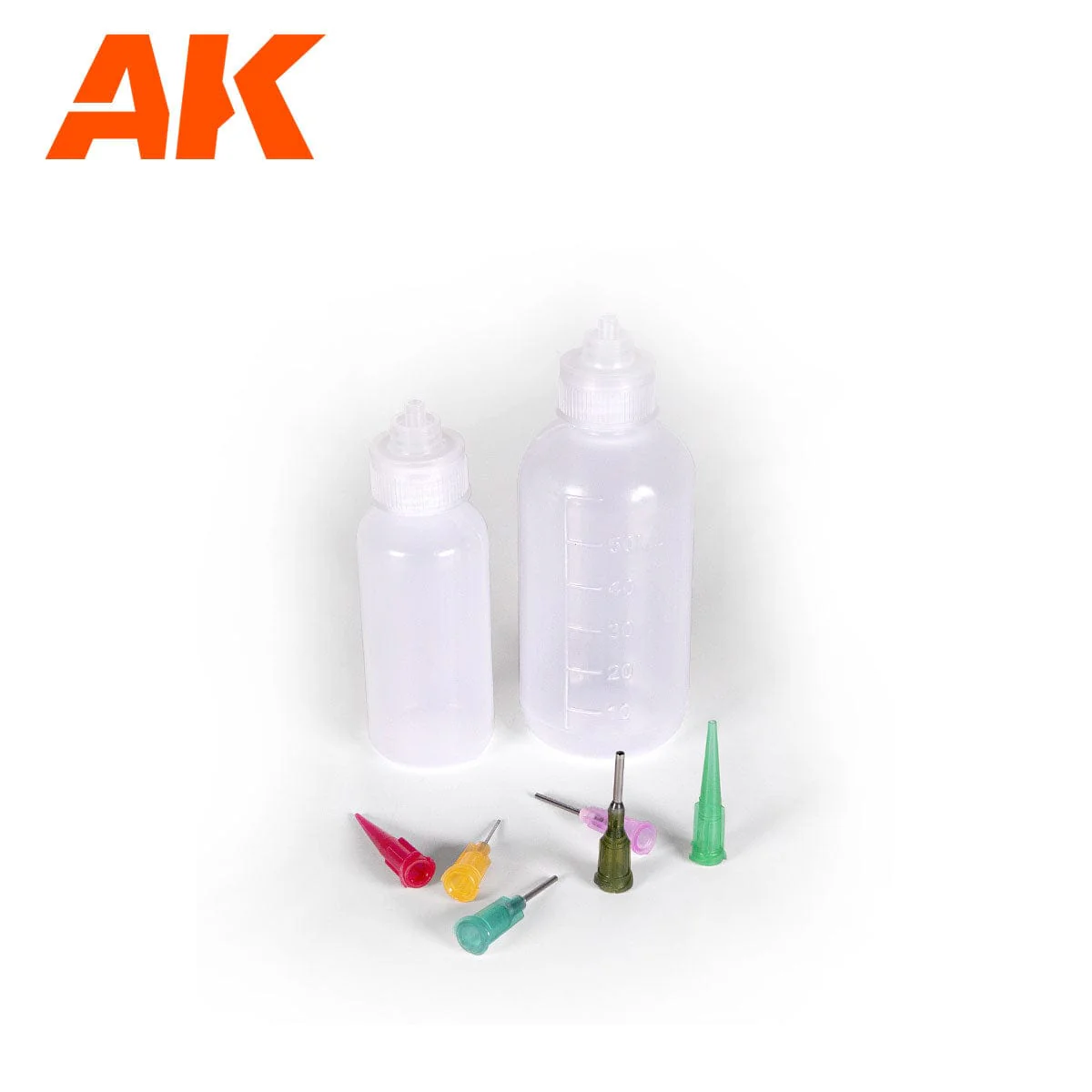 AK Interactive Precision Dispenser Bottles with Thin Metal Tip - Image 2