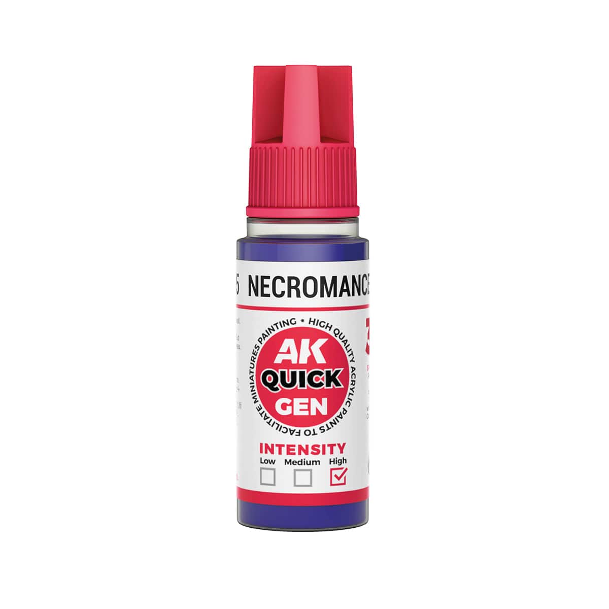 AK Interactive Quick Gen Acrylics 18ml - Necromancer Purple