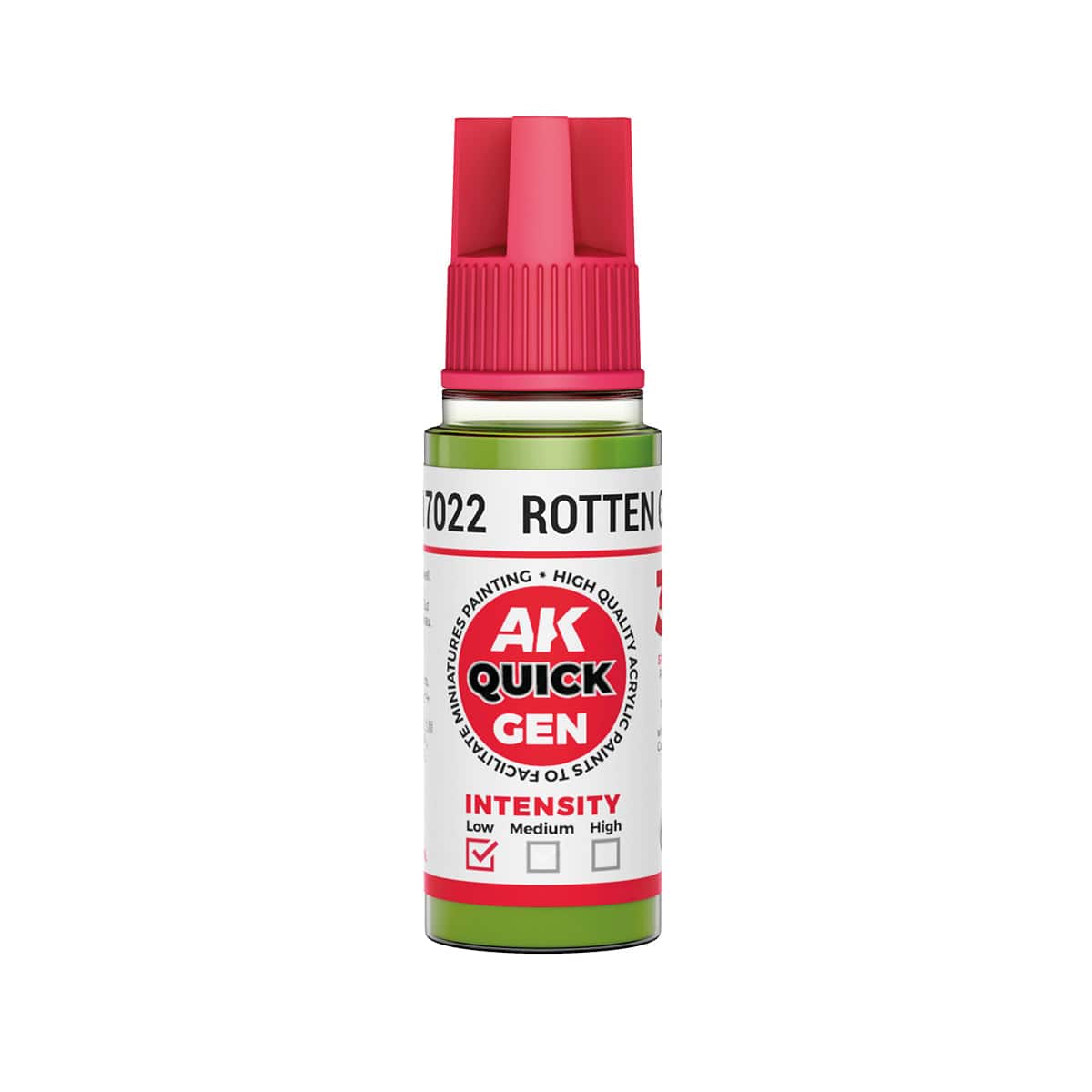 AK Interactive Quick Gen Acrylics 18ml - Rotten Green