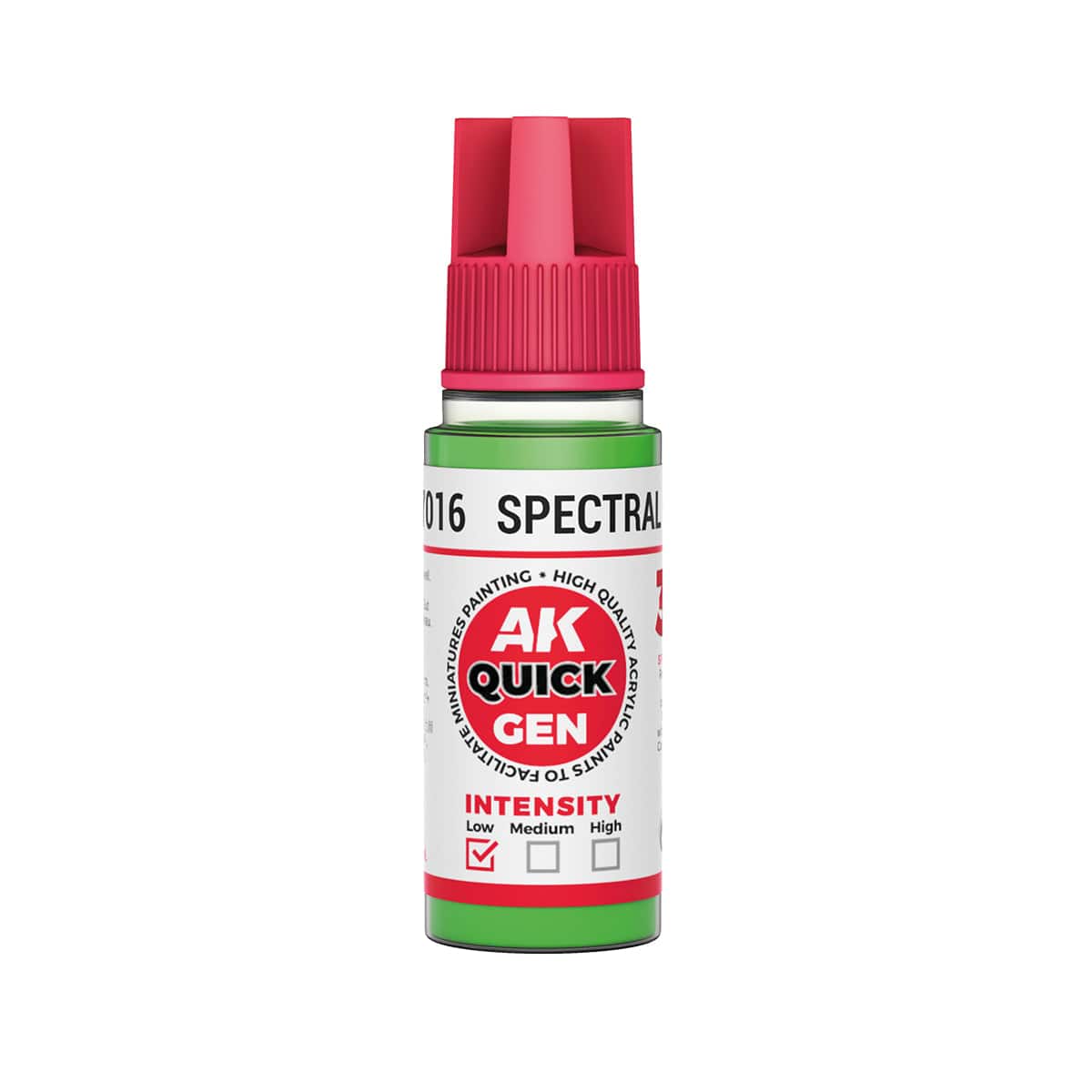 AK Interactive Quick Gen Acrylics 18ml - Spectral Green
