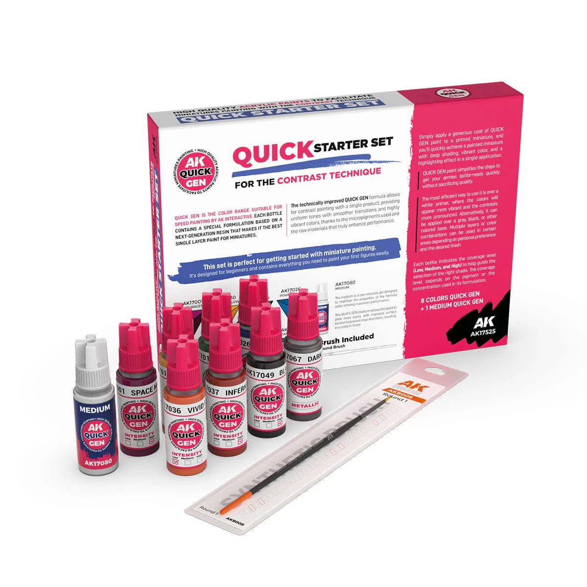 AK Interactive Quick Gen - Quick Starter (1 Brush) - Image 2