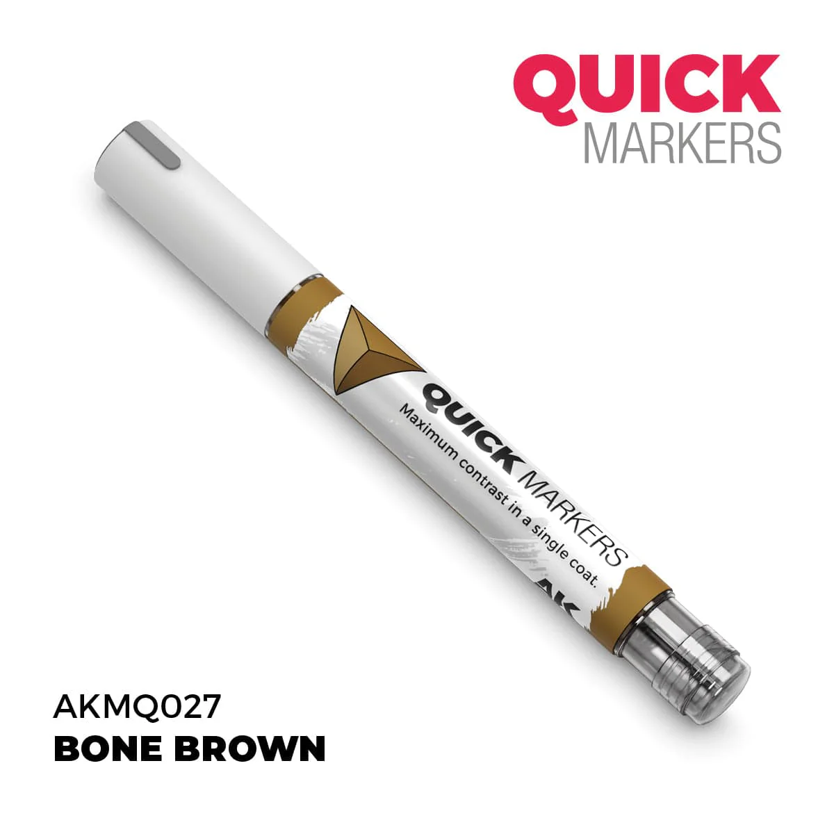 AK Interactive Quick Marker - Bone Brown - Image 2