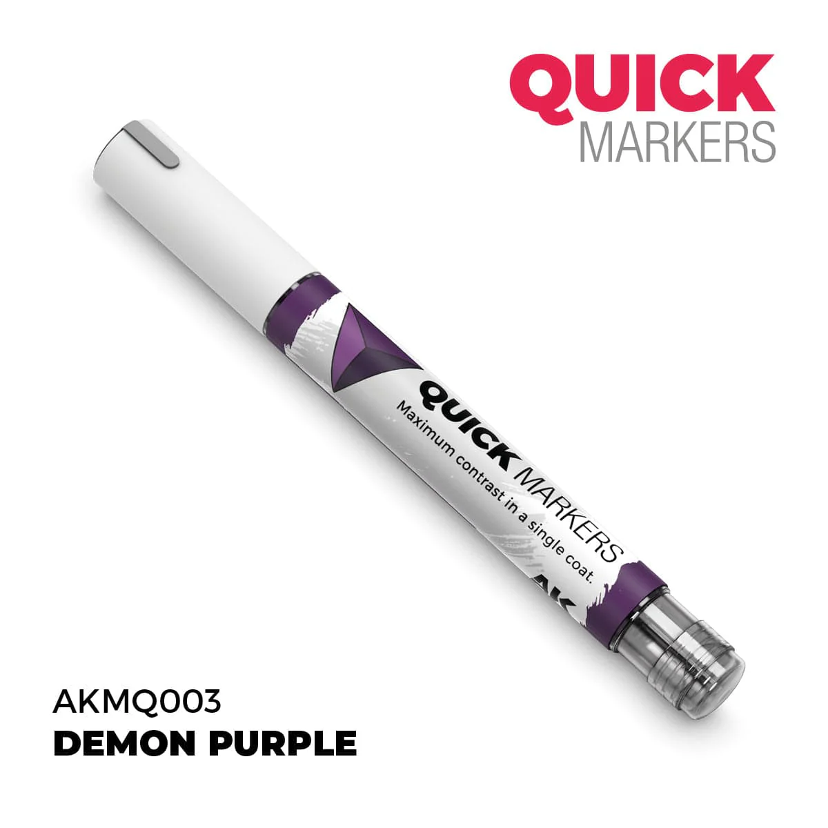 AK Interactive Quick Marker - Demon Purple - Image 2