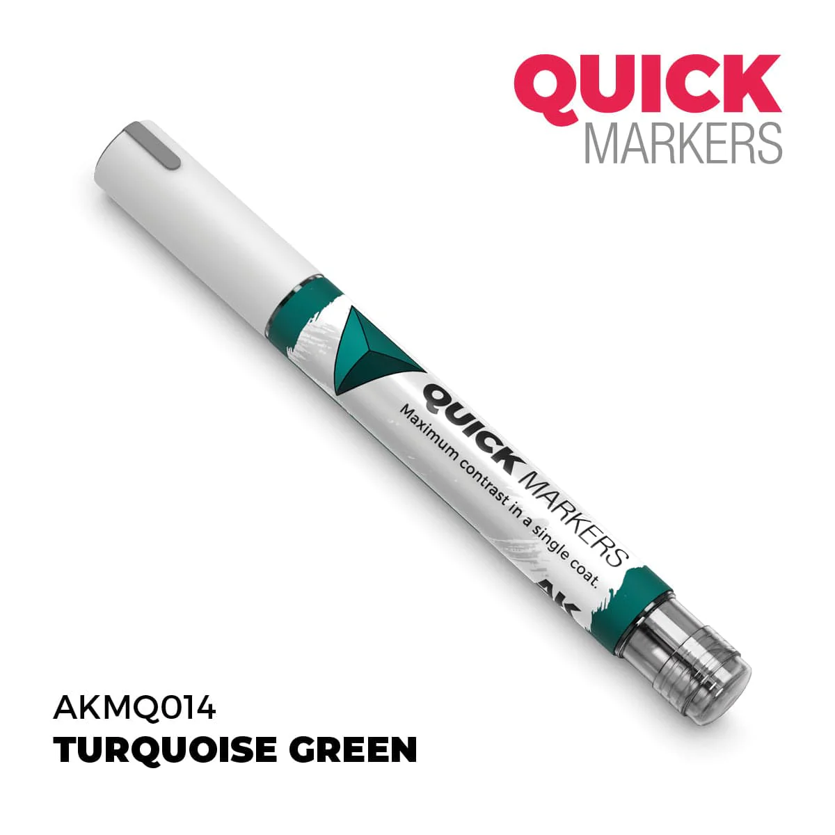 AK Interactive Quick Marker - Turquoise Green - Image 2