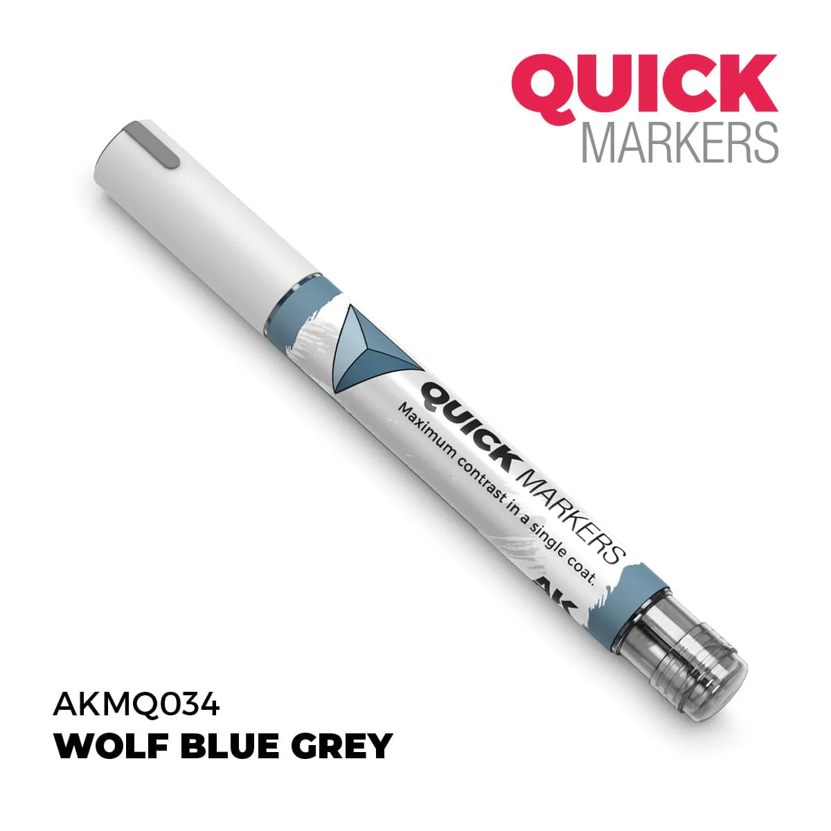 AK Interactive Quick Marker - Wolf Blue Grey - Image 2