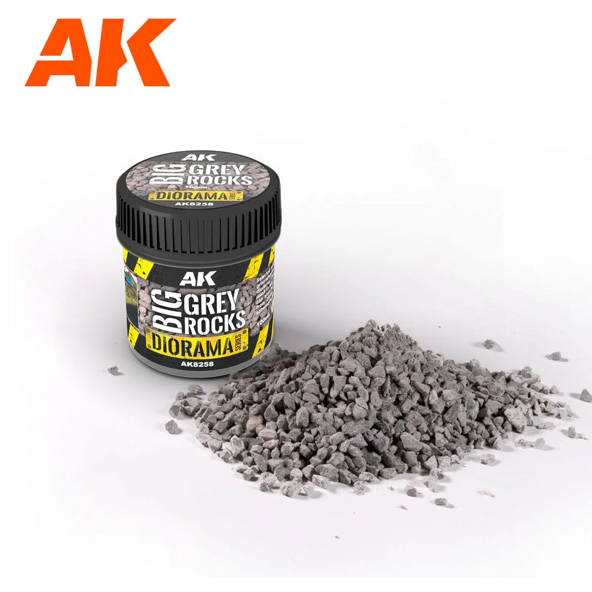 AK Interactive - 1/35 Big Grey Rocks - 100ml
