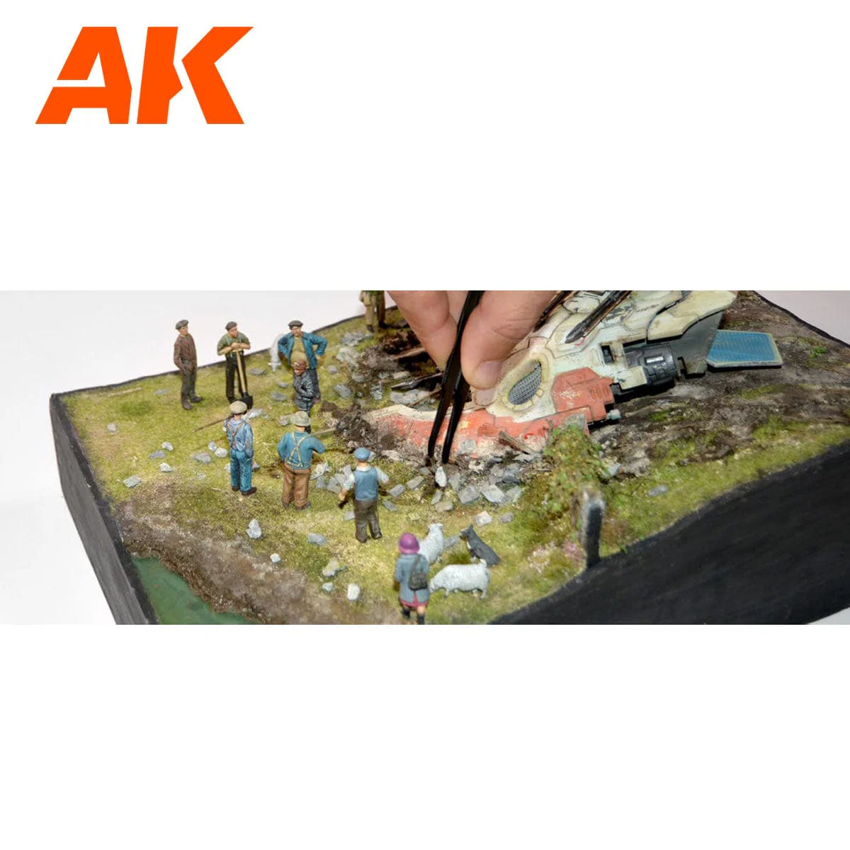 AK Interactive - 1/35 Big Grey Rocks - 100ml - Image 2