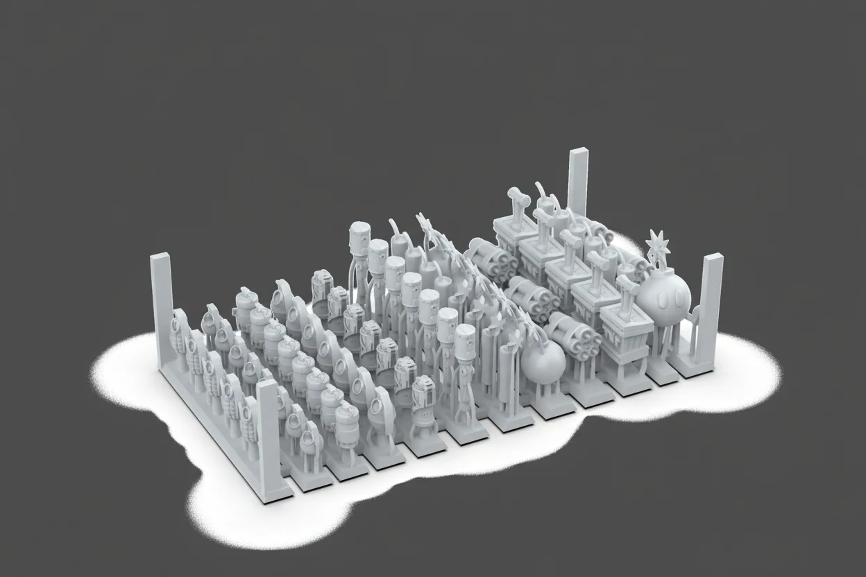 AK Interactive Resin Basing Bits - Bombs & Grenades - Image 2